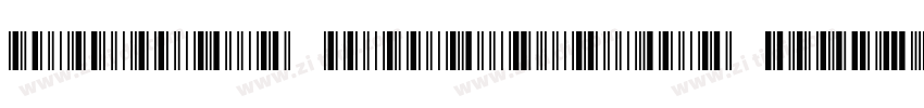 Libre Barcode EAN13字体转换